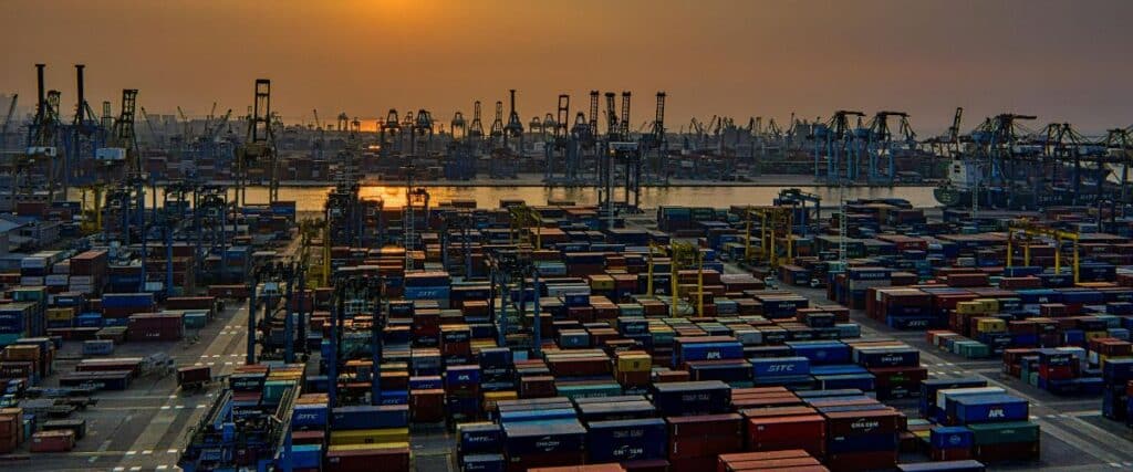 transatlantic shipping, port of Rotterdam