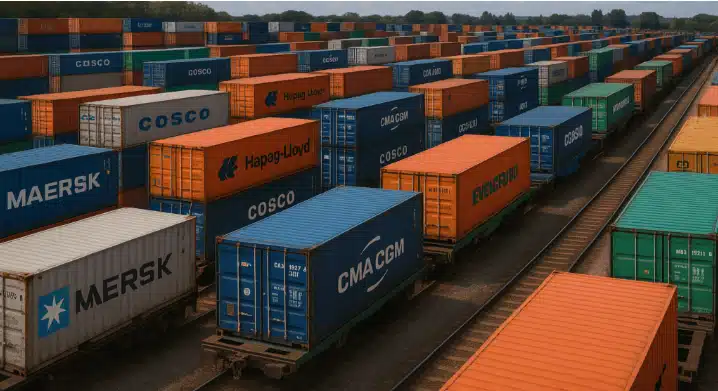 rail transport from rotterdam