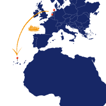 Rotterdam to Canary Islands