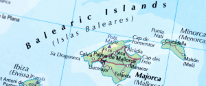 Mapa Islas Baleares