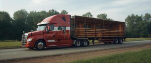 Tautliner transport to Spain